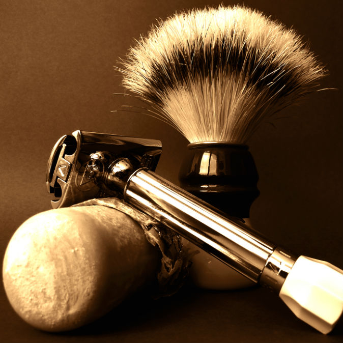 utensilios de barbearia.